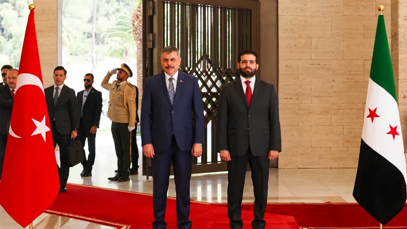 İçişleri Bakanı Çiftçi, Suriyeli mevkidaşı Hattab ile Şam'da görüştü