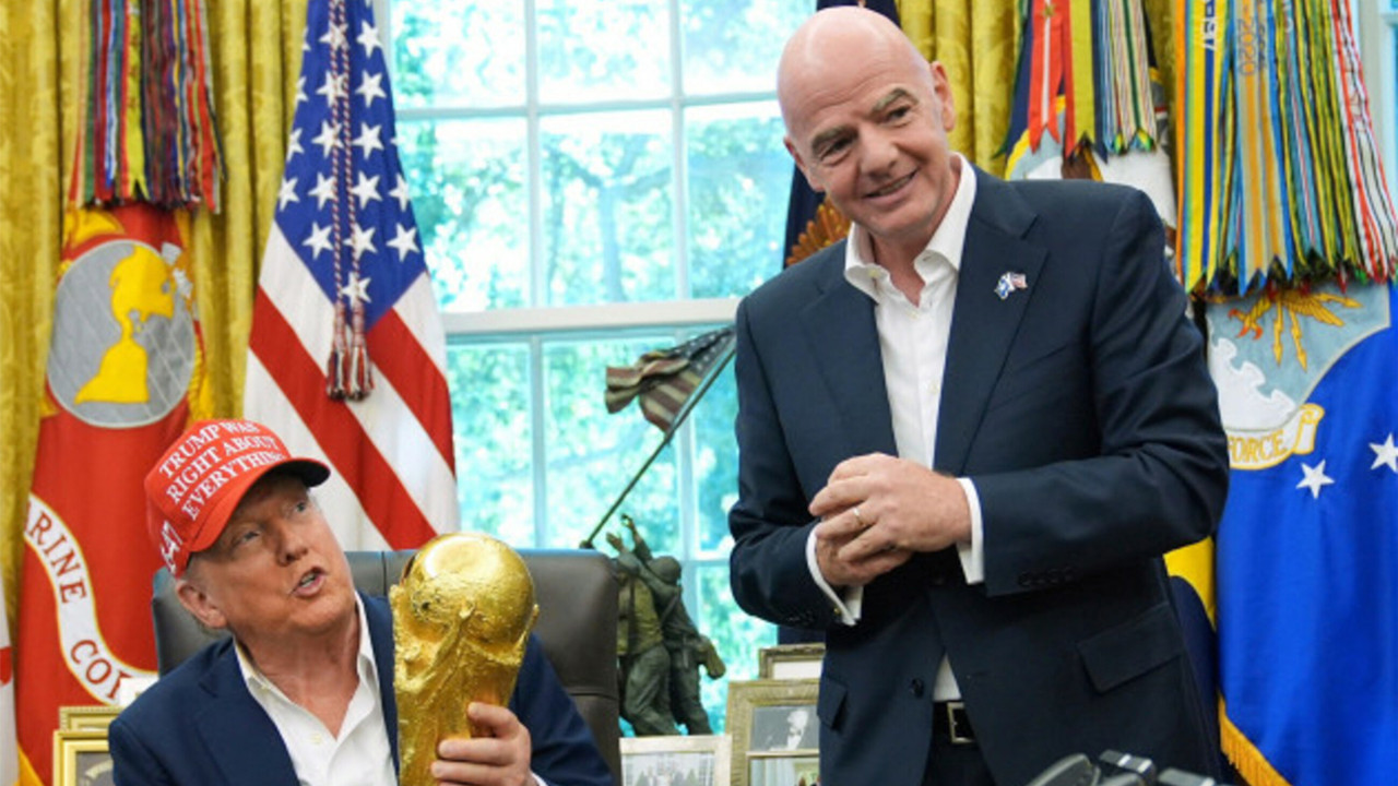FIFA Başkanı Infantino ile görüşmesi tepki çekmişti! Trump kendini savundu
