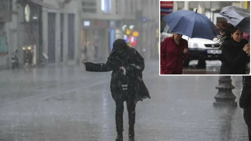 19 il için "sarı" uyarı: Kuvvetli yağışa dikkat