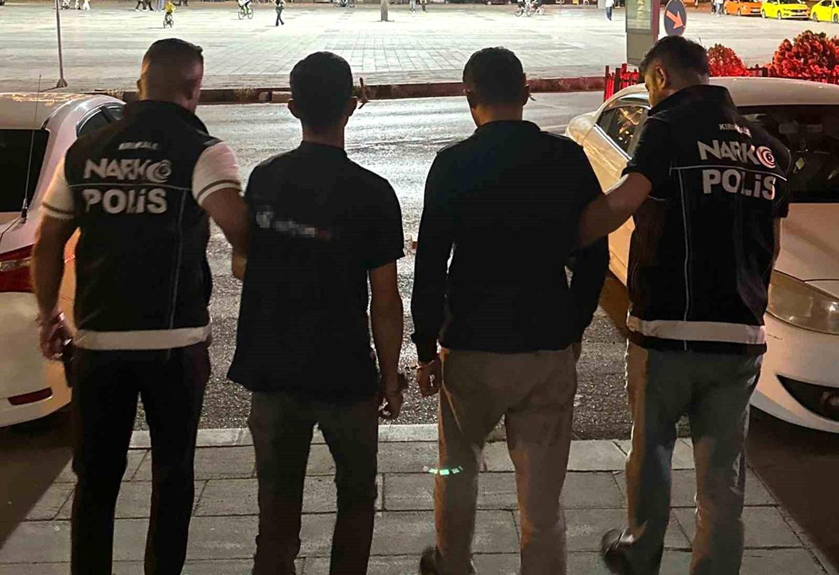 Kırıkkale'de uyuşturucu operasyonu: 2 tutuklama