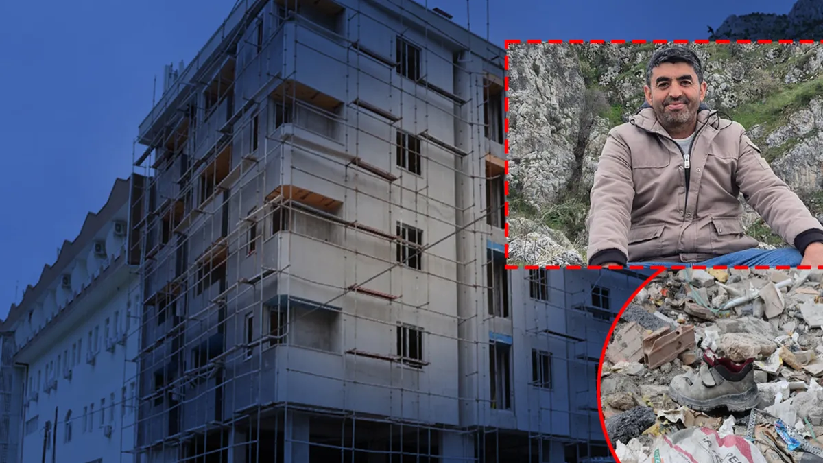 Amasya'da acı olay: İnşaatın 4'üncü katından düşen işçi hayatını kaybetti!