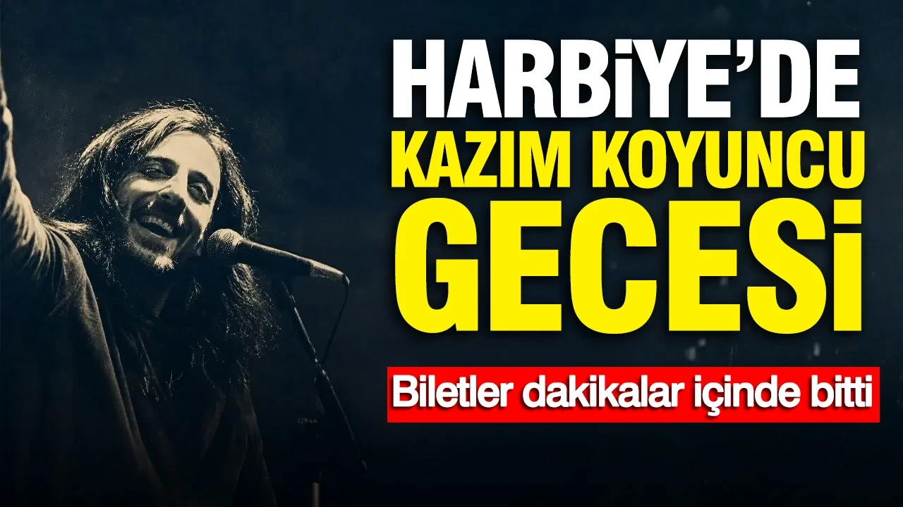 Harbiye'de Kazım Koyuncu gecesi: Biletler dakikalar içinde bitti