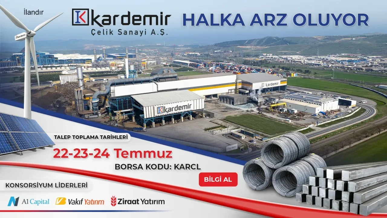 Reklam: Kardemir Çelik Sanayi A.Ş. Halka Arz Oluyor