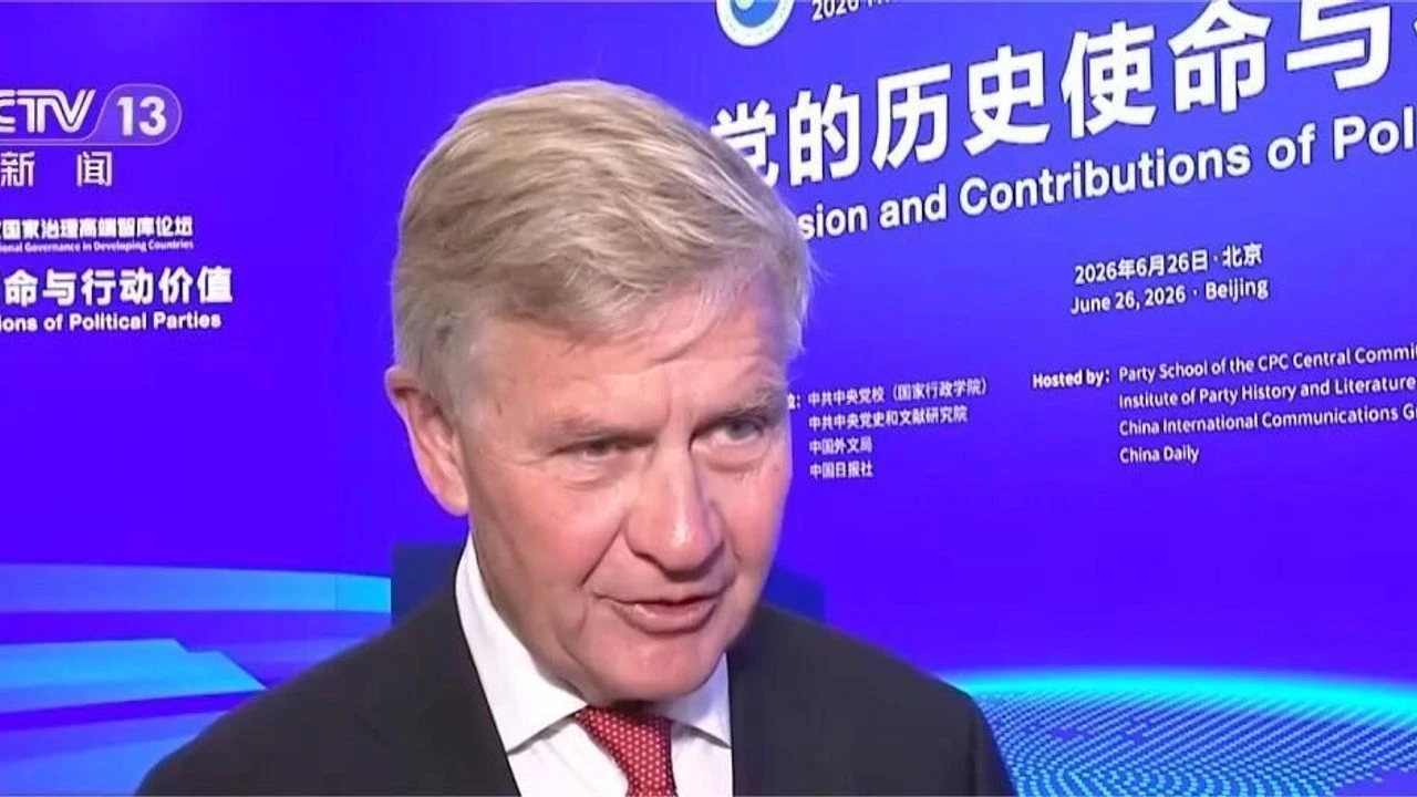 Erik Solheim: Çin’in devlet yönetim deneyimlerinden yararlanmalıyız