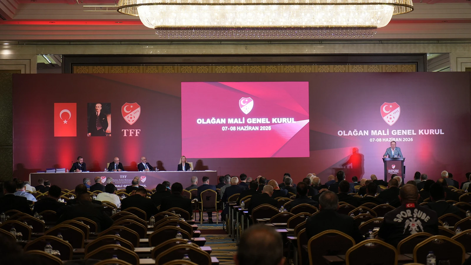 TFF’nin faaliyetleri oy çokluğuyla ibra edildi
