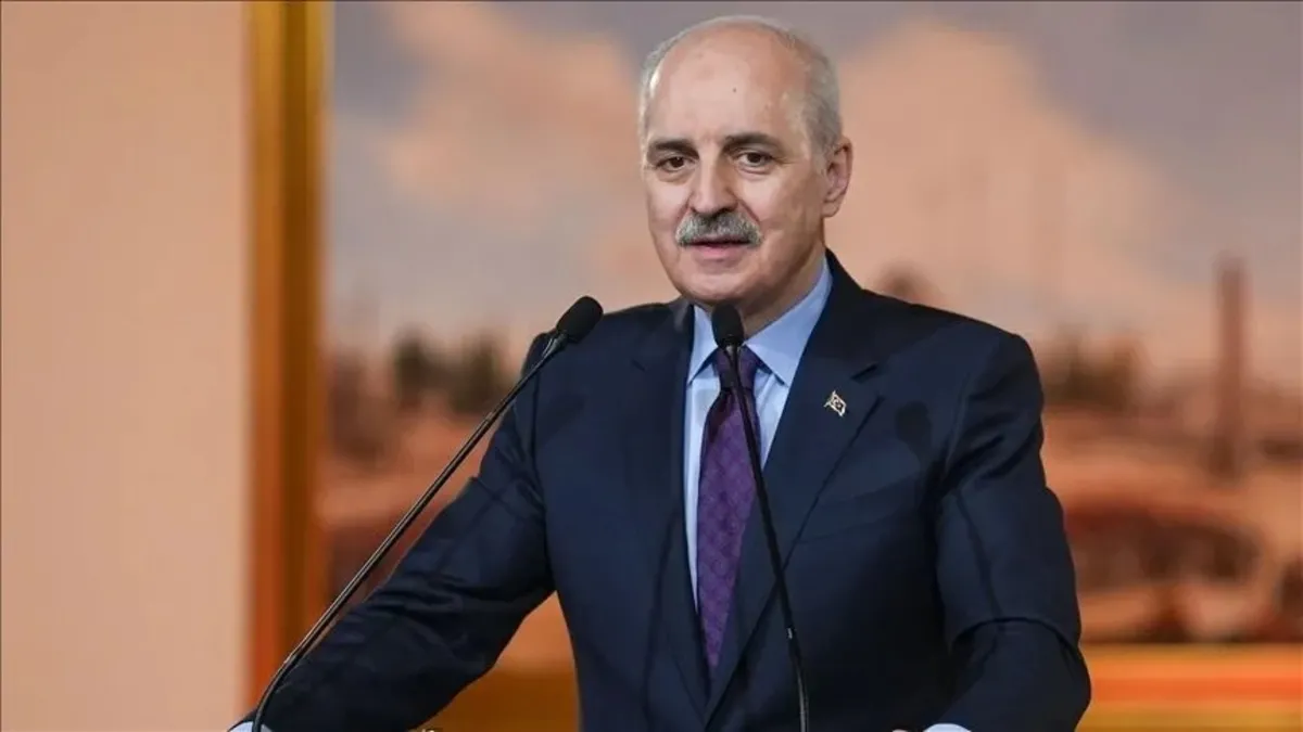 Numan Kurtulmuş'tan Meclis'te Terörsüz Türkiye turu