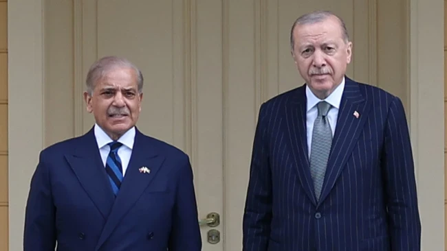 Cumhurbaşkanı Erdoğan ve Pakistan Başbakanı Şerif'ten basın açıklaması