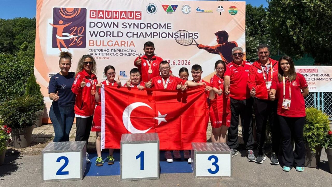 Milli özel sporculardan Dünya Şampiyonası'nda 13 madalya