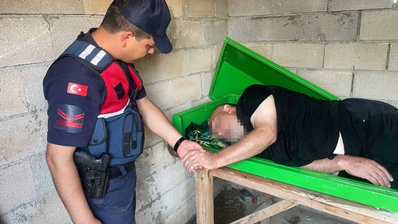 Kayıp olarak aranıyordu tabutun içinde bulundu