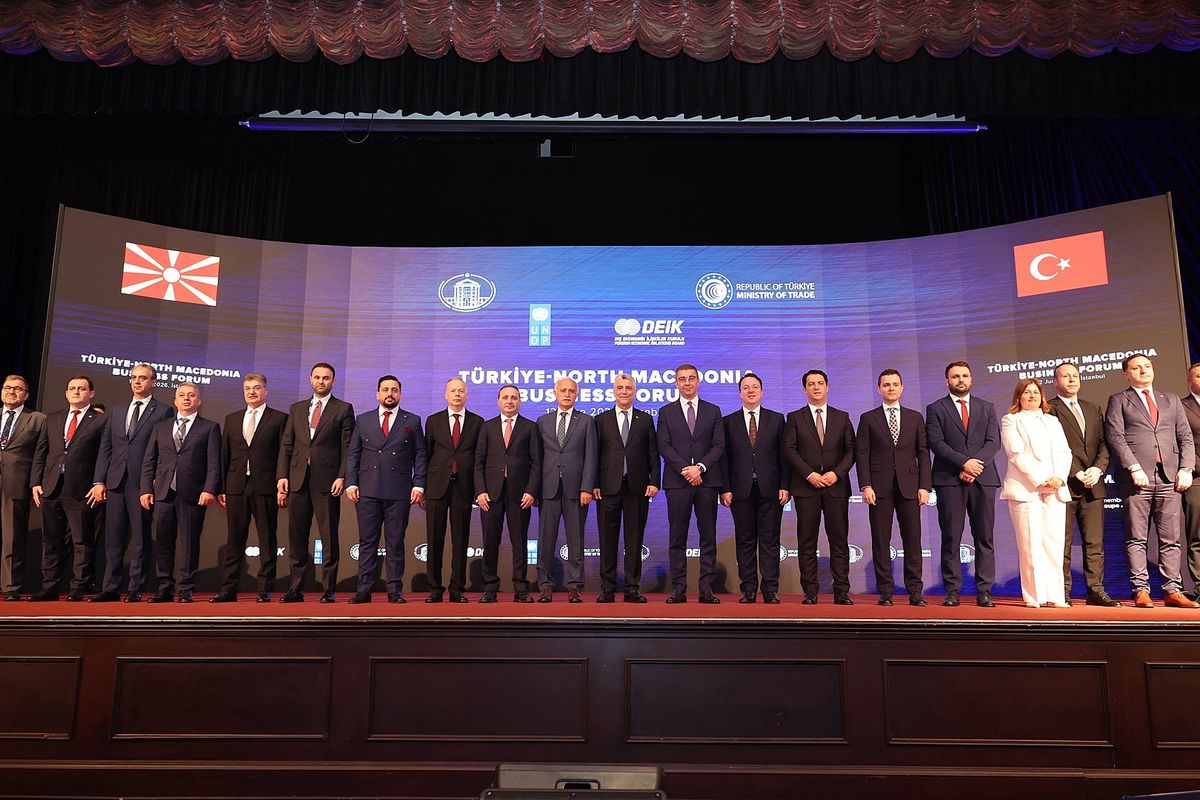 Türkiye-Kuzey Makedonya İş Forumu'nda işbirliği vurgusu