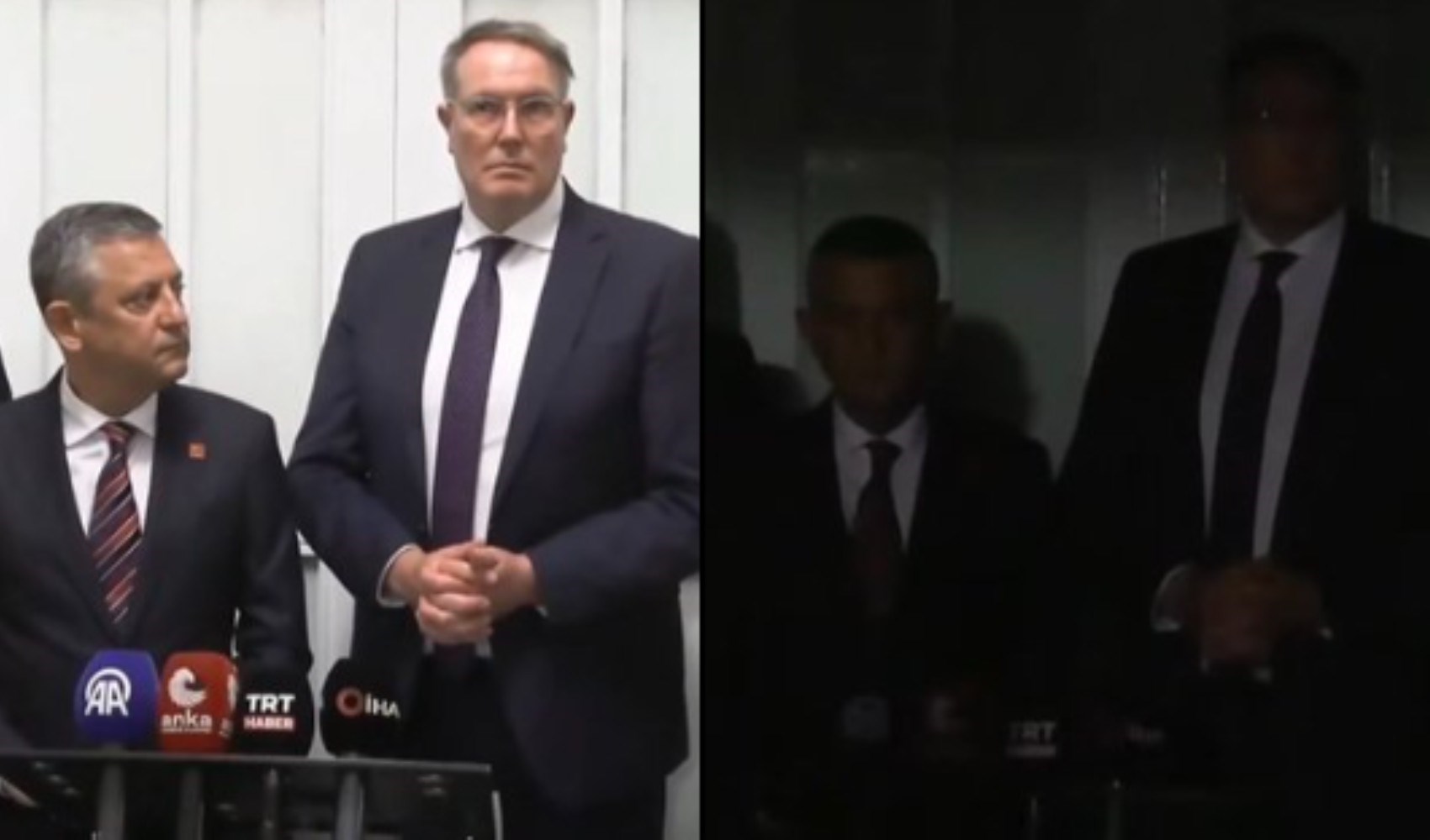 Mecliste Özgür Özel'e 'karanlık' provokasyon: Destek açıklaması sırasında