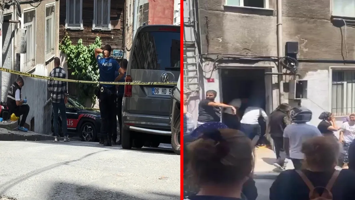 Beyoğlu'nda dehşet! Eski eşinin ilişki yaşadığını öne sürdüğü kişiyi silahla vurdu: Silahla yakalandı