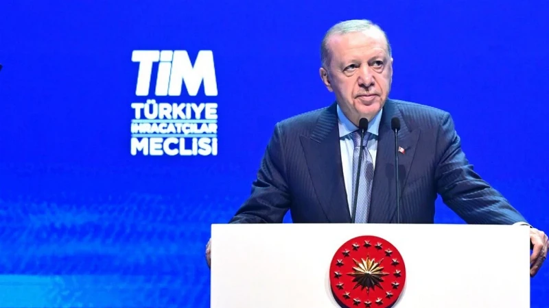 Cumhurbaşkanı Erdoğan'dan ihracatçıya müjde: Reeskont kredilerinin yıllık limitini 5 milyar liraya çıkarıyoruz