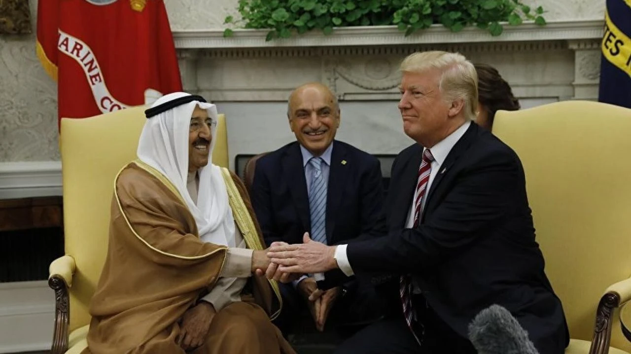 Kuveyt Veliaht Prensi Sabah, Trump'la ABD-İran arasında beklenen anlaşmaya ilişkin koordinasyonu görüştü