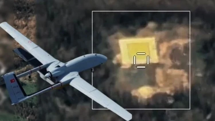 Bayraktar TB3’ten nokta atışı… CİRİT Lazer Güdümlü Füze ile tam isabetle vurdu