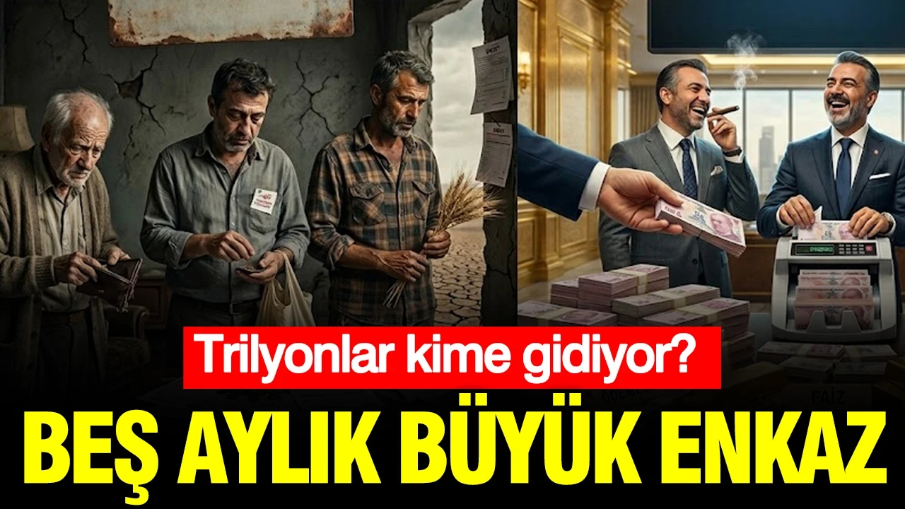 Beş aylık büyük enkaz: Trilyonlar kime gidiyor?