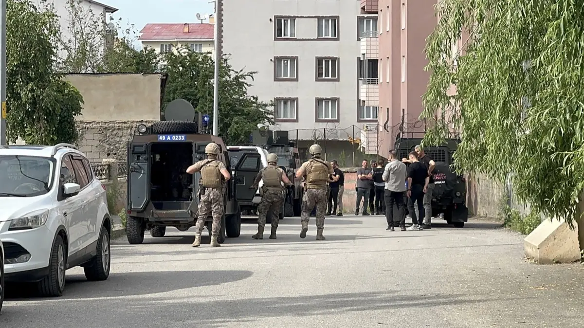 Muş'ta kardeşini ve polisi vuran kişi yakalandı