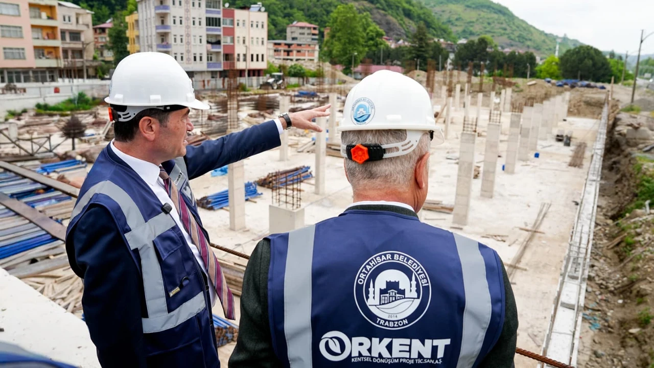 Başkan Kaya: Çağlayan kentsel dönüşüm projemiz hızla yükseliyor