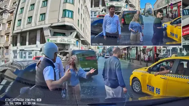 Yolu paylaşamadılar! İstanbul'da akılalmaz olay: Boksörüm çeneni kırarım