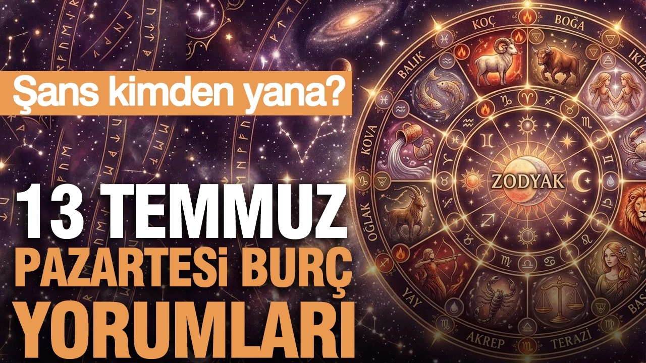 13 Temmuz Pazartesi günlük burç yorumları: Şans kimden yana?