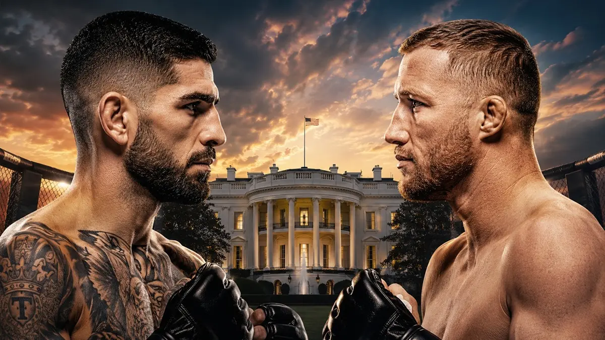 UFC Beyaz Saray kartı ne zaman, saat kaçta ve hangi kanalda" Ilia Topuria-Gaethje maçı saat kaçta"