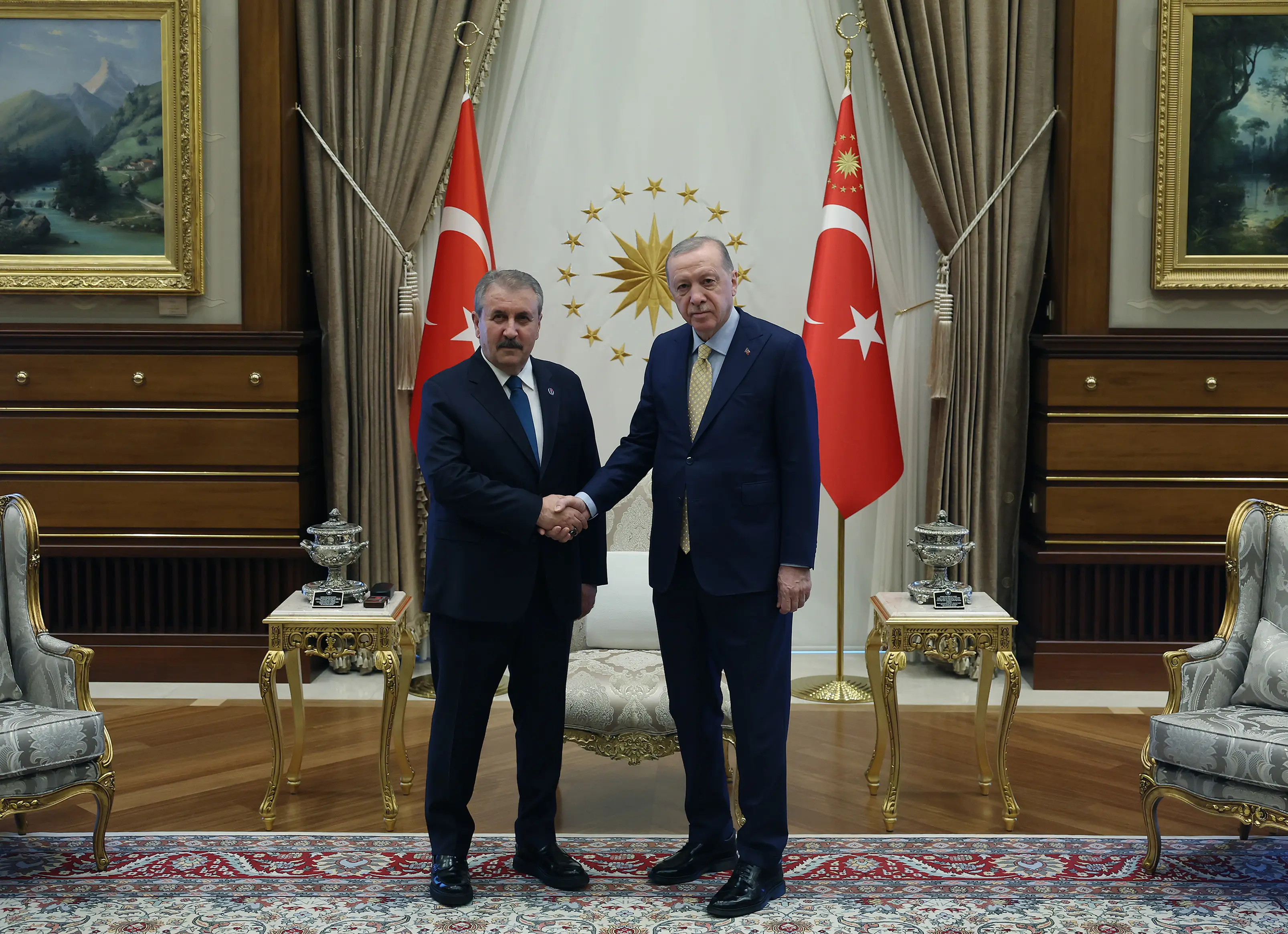 Cumhurbaşkanı Erdoğan'dan Destici'ye tebrik mesajı