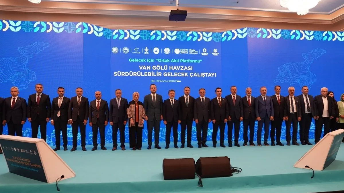 Van Gölü Havzası'na 2050 vizyonu: Sonuç bildirgesi kamuoyu ile paylaşıldı