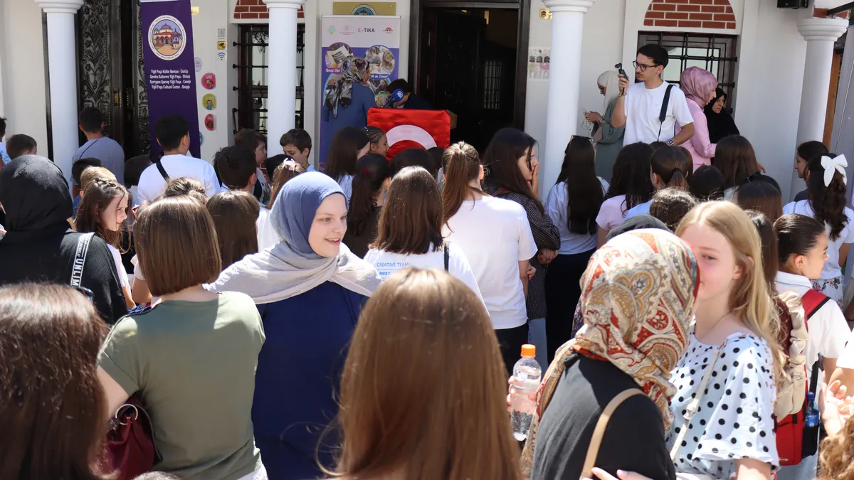 Üsküp'te TİKA destekli yaz okulunun açılış programı düzenlendi