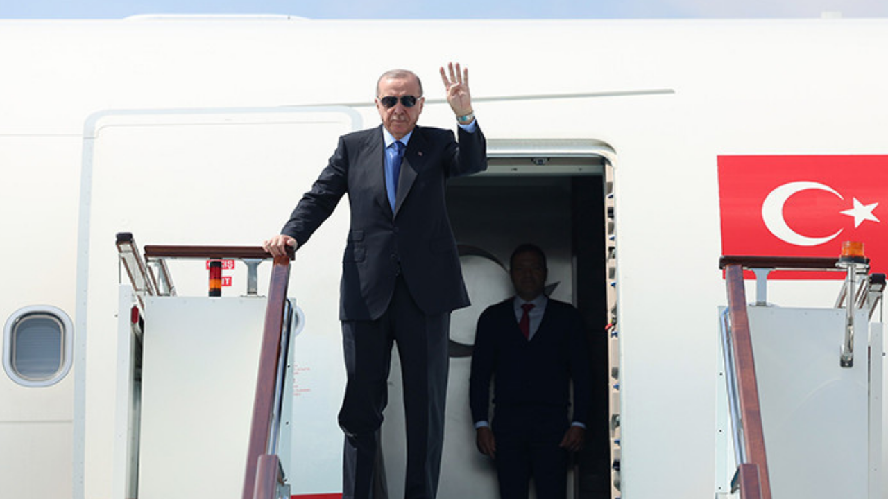 Cumhurbaşkanı Erdoğan, Katar'a gitti
