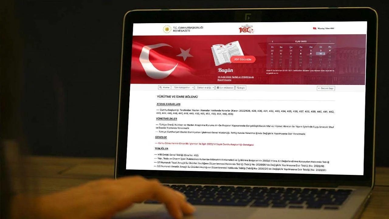 Yargıtay ve Danıştay'a yeni üyeler! Resmi Gazete'de yayımlandı