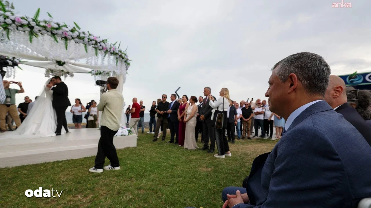 Özgür Özel nikah şahidi oldu