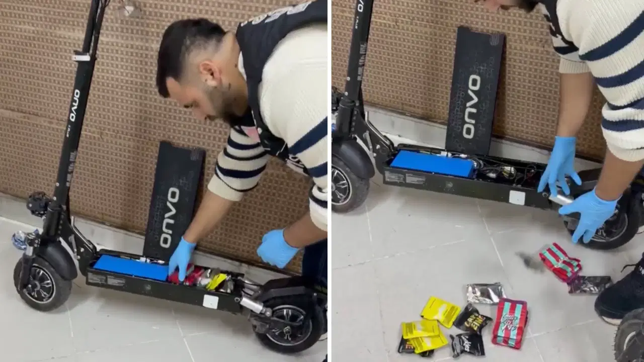 İstanbul'da 'sipariş defteriyle' uyuşturucu ticareti! Adrese baskın yapıldı: Scooter'a gizlemişler!