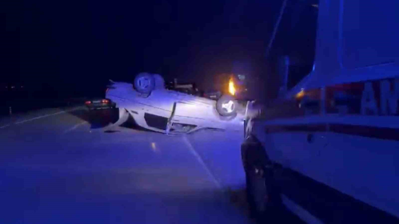 Elazığ'da trafik kazası: 1 yaralı var