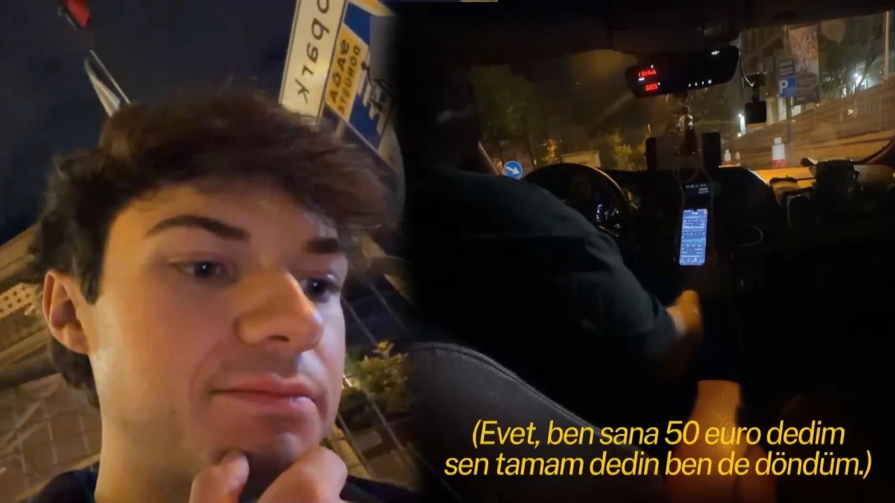 ABD’li yayıncıyı taksimetresiz taşımıştı! Karaköy’deki skandalda gelişme: İade edildi