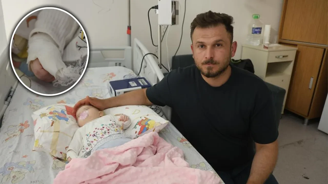 Hatay'da hastanede skandal olay! 5 aylık bebeğin parmağı kesildi