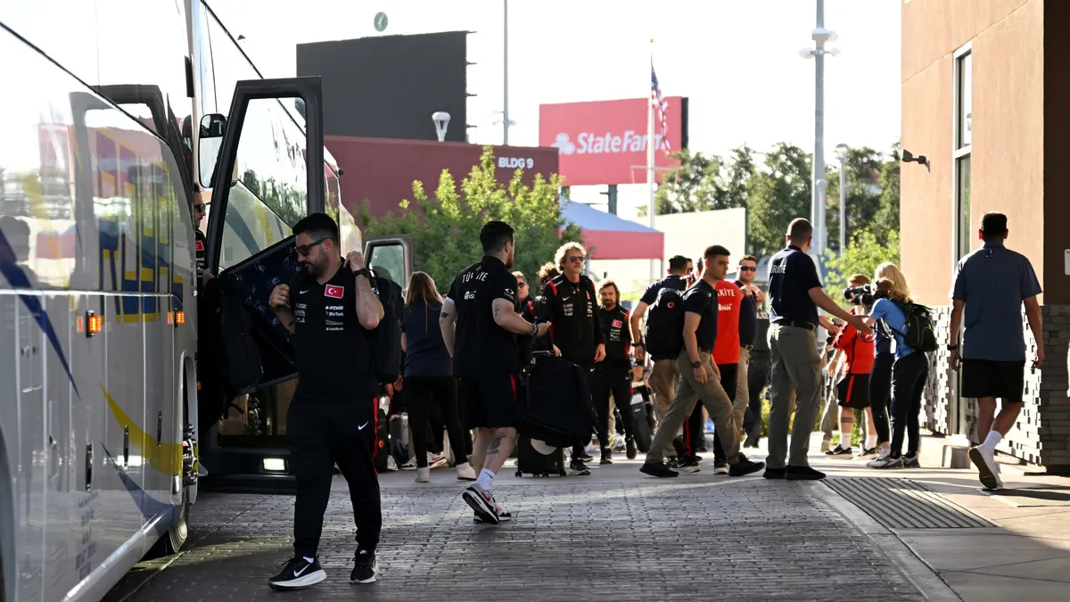 A Milli Futbol Takımı, Arizona'ya geldi