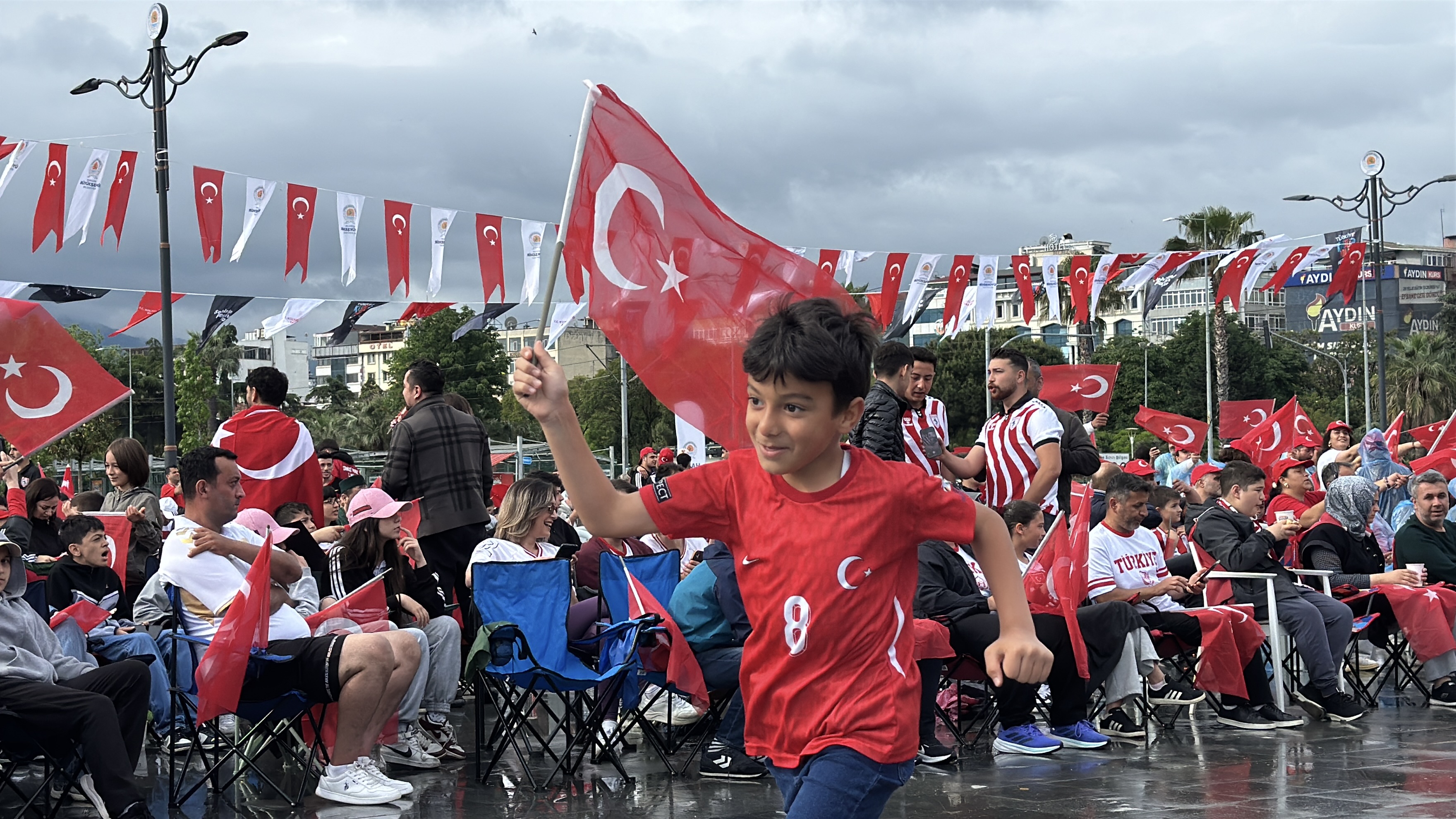 Samsun'da Dünya Kupası heyecanı