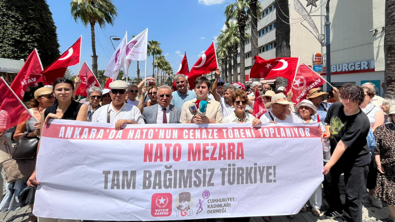 Vatan Partisi İzmir İl Başkanlığı’ndan NATO Zirvesi öncesi açıklama: 'NATO’nun selası Ankara’da okunacak'