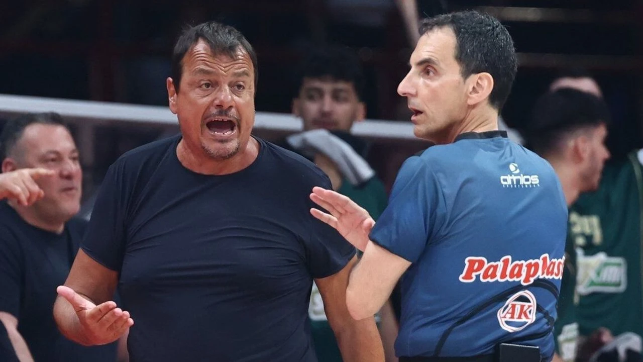 Ergin Ataman'dan olay hakem tepkisi!