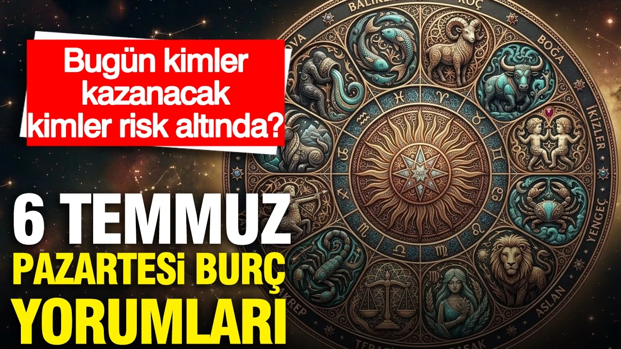 6 Temmuz Pazartesi günlük burç yorumları: Bugün kimler kazanacak, kimler risk altında?