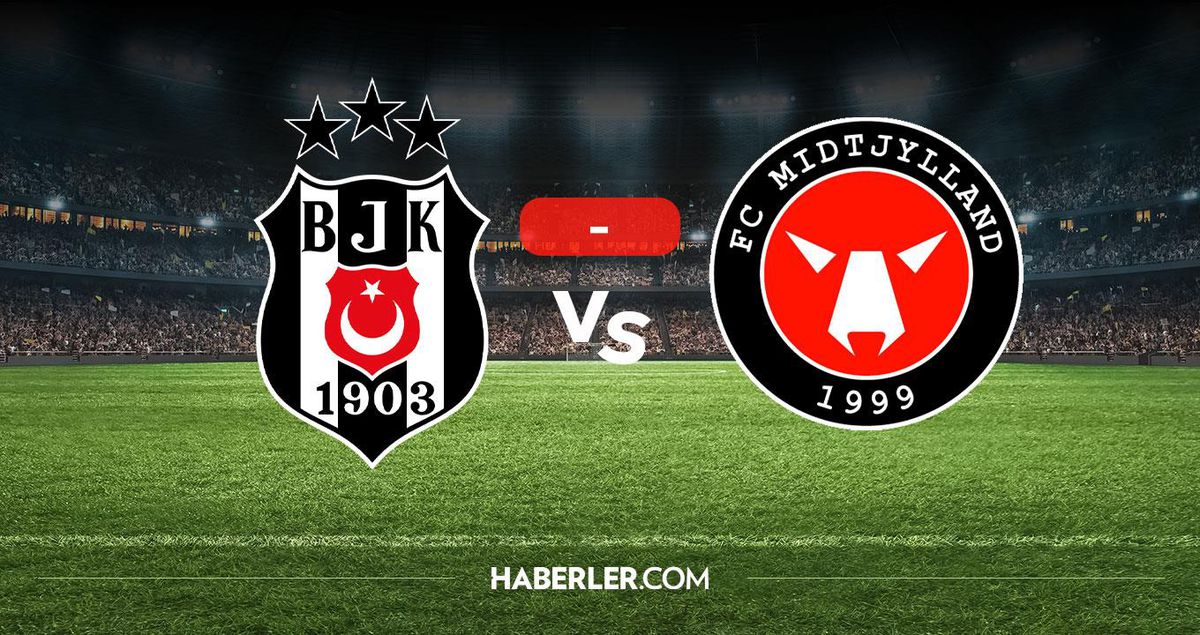 Beşiktaş Midtjylland maçı kaç kaç? MAÇ SONUCU! Beşiktaş Midtjylland golleri kim attı, canlı maç anlatımı!