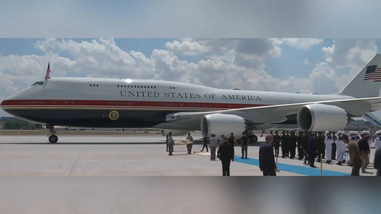 ABD Başkanı Donald Trump NATO Zirvesi için Ankara'ya geldi