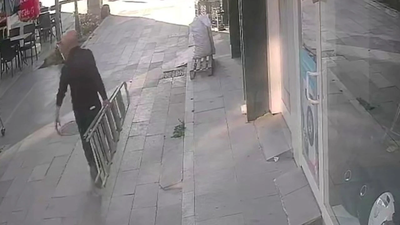 İş yerine merdivenle girmeye çalışırken hayatını kaybetti