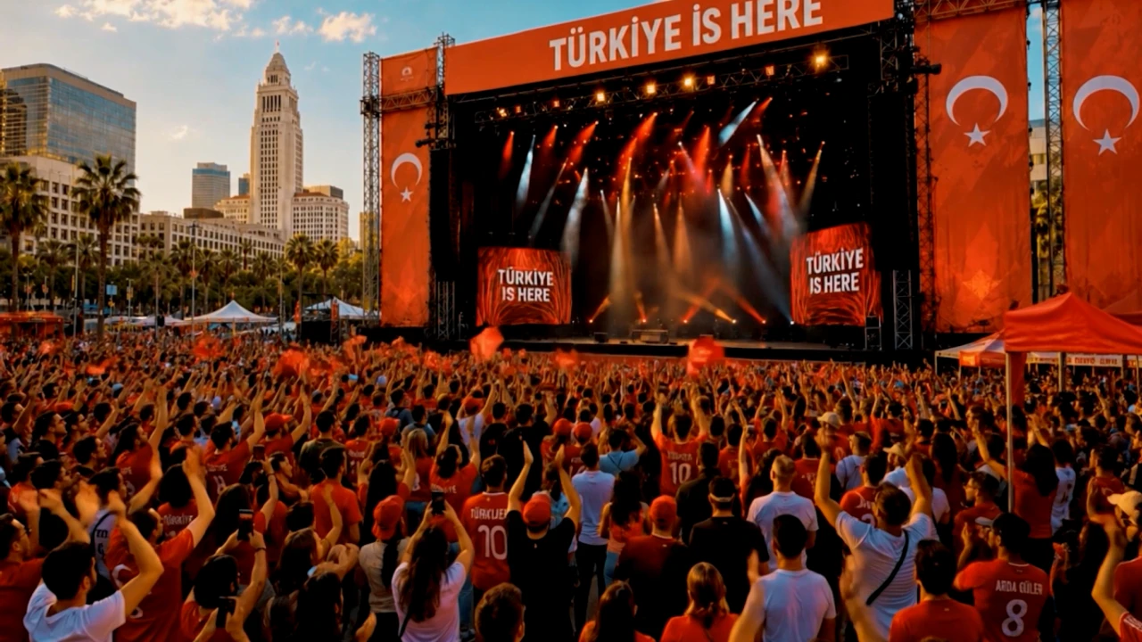 Los Angeles'ta Türkiye çıkarması! Dünya Kupası'nda Türk rüzgârı esecek