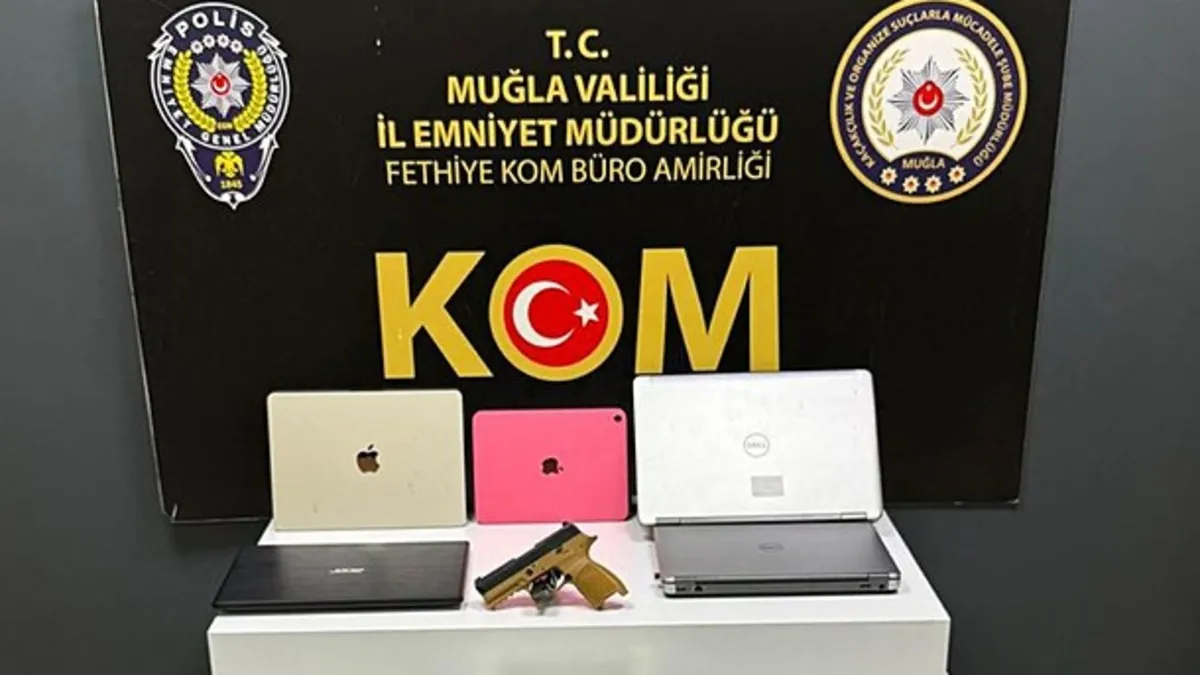 Muğla'da yasa dışı bahis operasyonu: 5 tutuklama