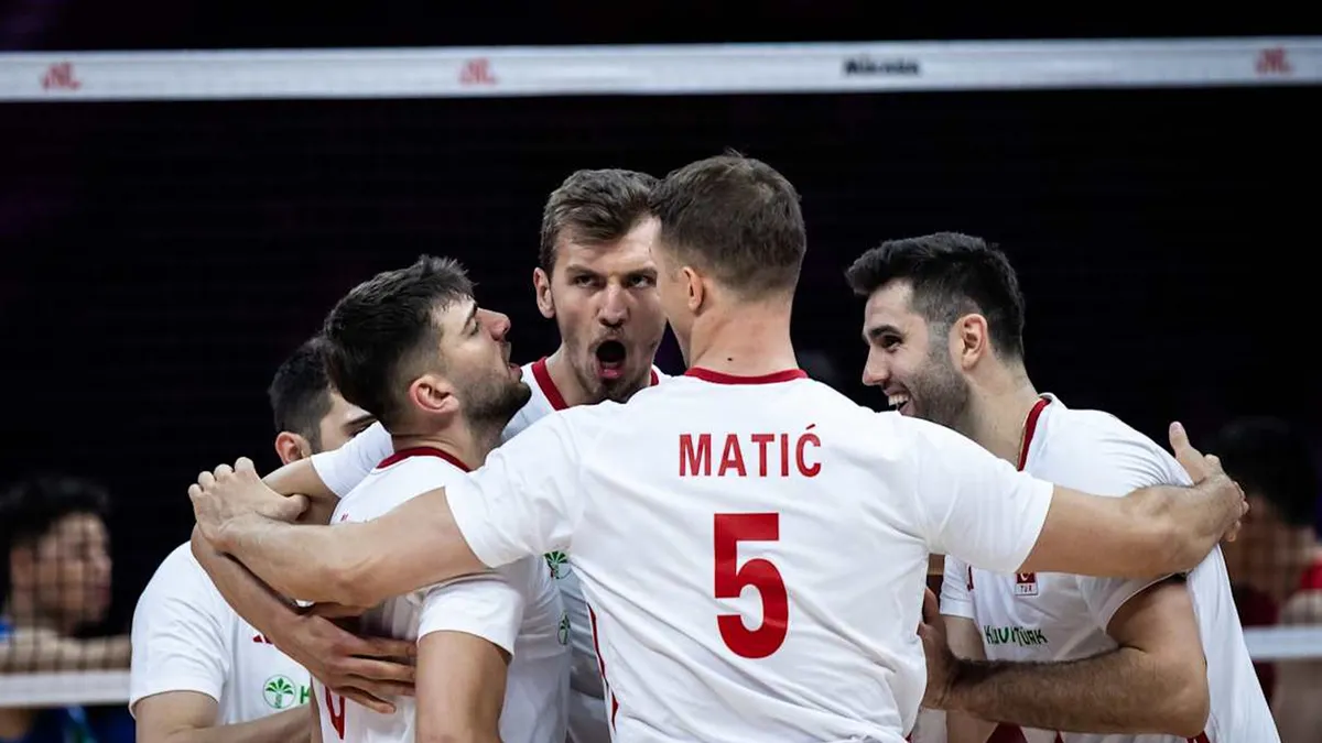 Voleybol erkekler dünya sıralaması!