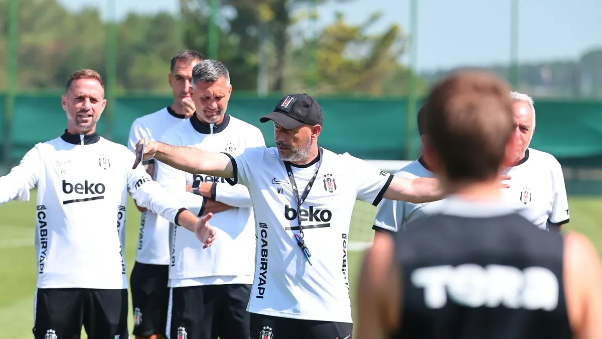 Beşiktaş, Midtjylland maçı hazırlıklarını sürdürdü