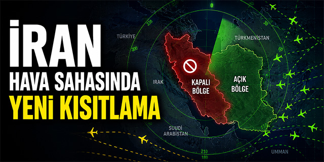 İran Hava Sahasında Yeni Kısıtlama