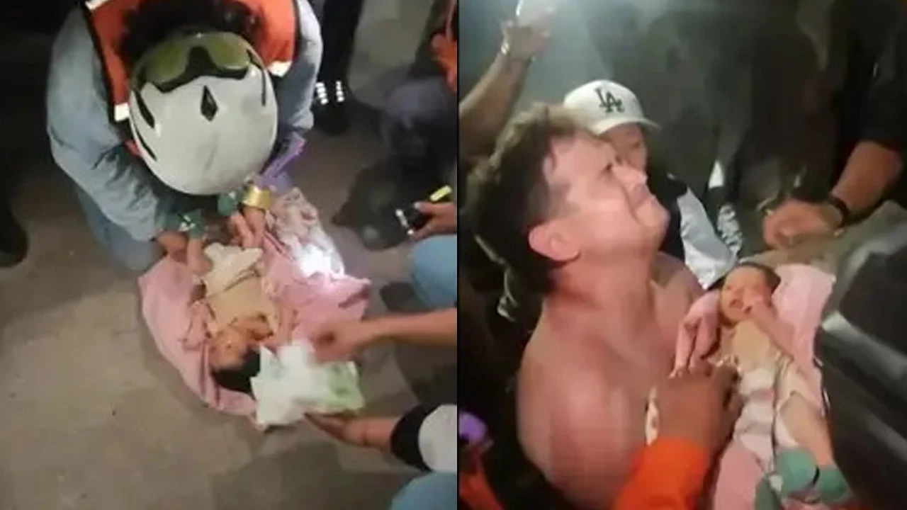 Venezuela’daki enkazda mutluluk dolu dakikalar! Mucize kurtuluş gerçekleşti: 18 günlük bebek sağ çıkarıldı