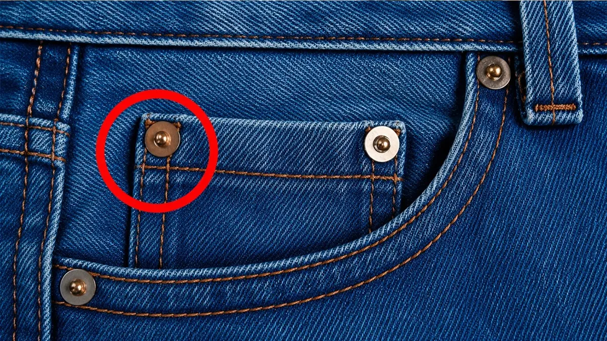 Kot pantolonlardaki metal düğmelerin sırrı ortaya çıktı! 150 yıllık hikayesi varmış